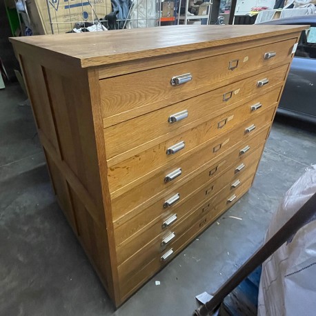 Meuble à plans vintage