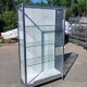 Vitrine haute à portes coulissantes